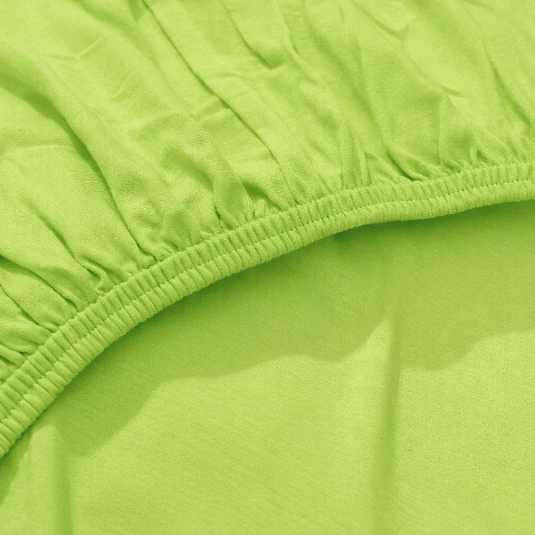 Jersey - Spannbettlaken - Weiß - Premium Qualität! - 150 g/m2