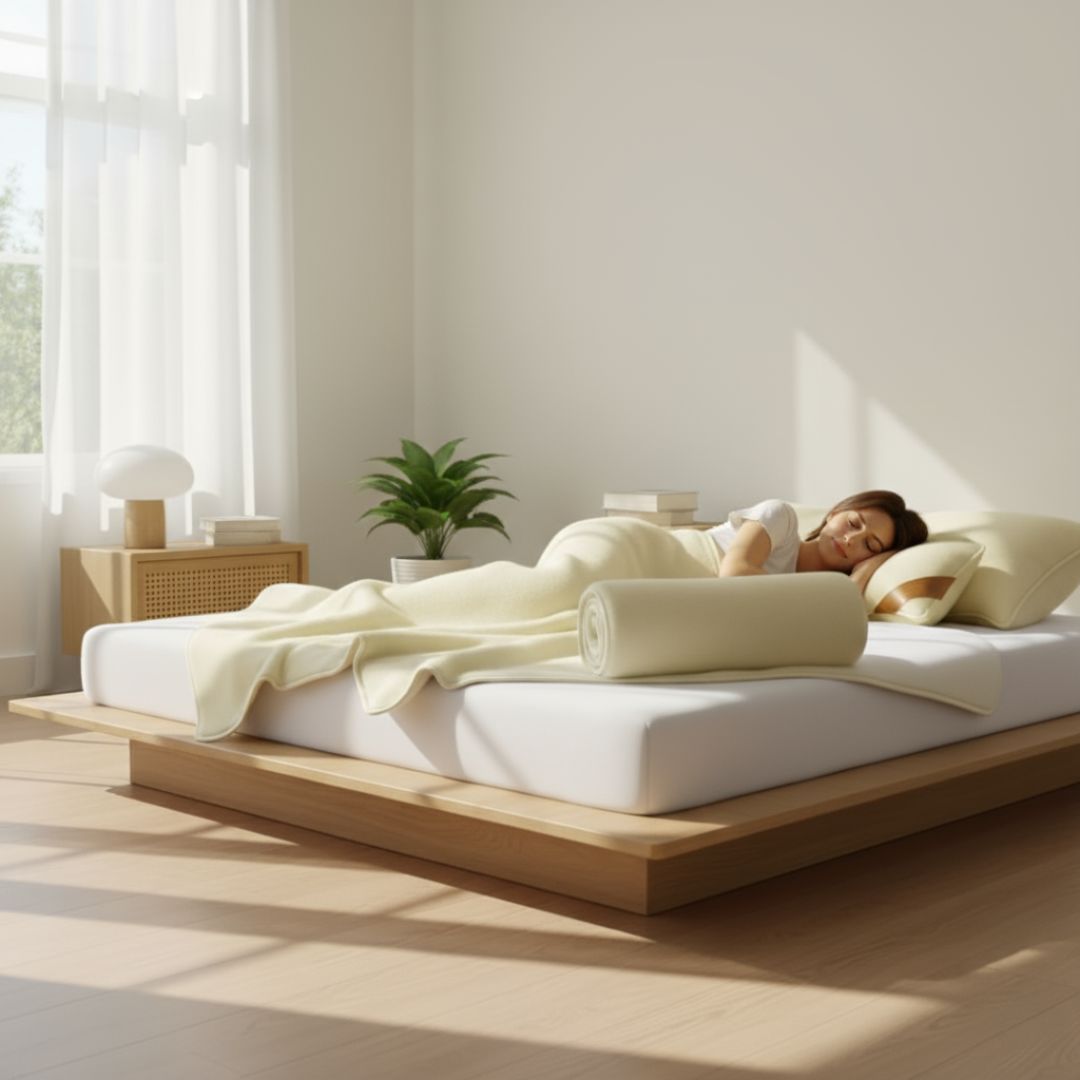 Kaschmir-Wolle-Euro-Set doppelseitig 550 gr/m2 – LUXUSQUALITÄT!