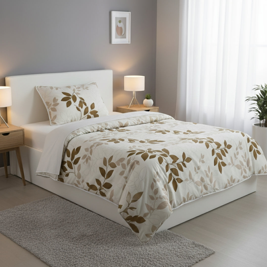 Family Soft - Antiallergisches Bettwäscheset 3-teilig - 4 Jahreszeiten