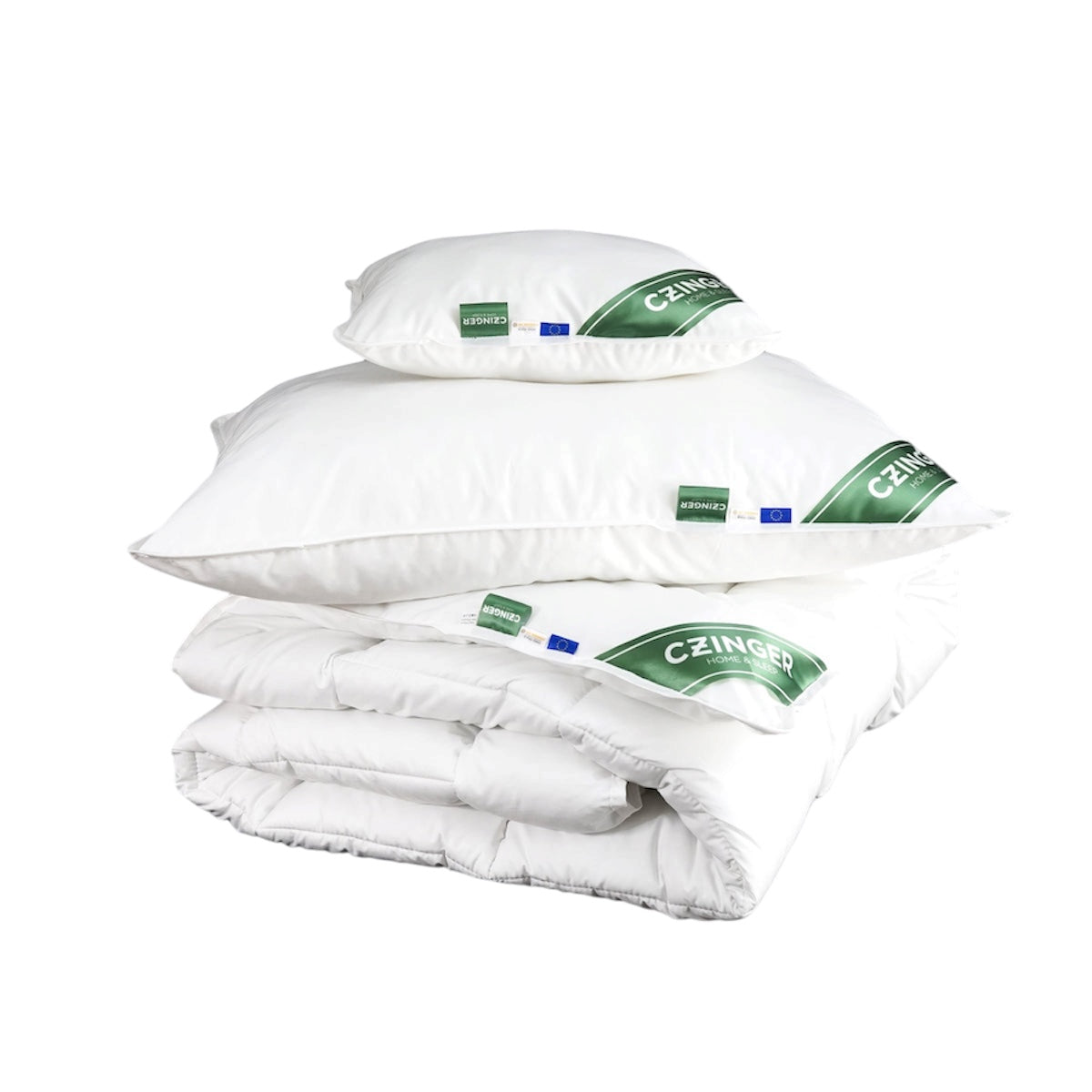 Allergie "STOP" Antiallergische Bettwäsche 3er Set mit Einfassband - 4 Jahreszeiten