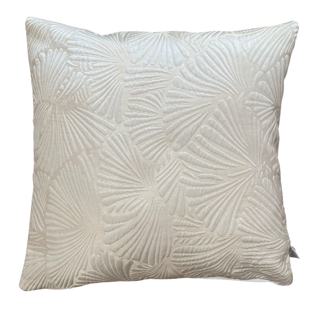 Kagyló bársonyos díszpárna - 45x45 cm