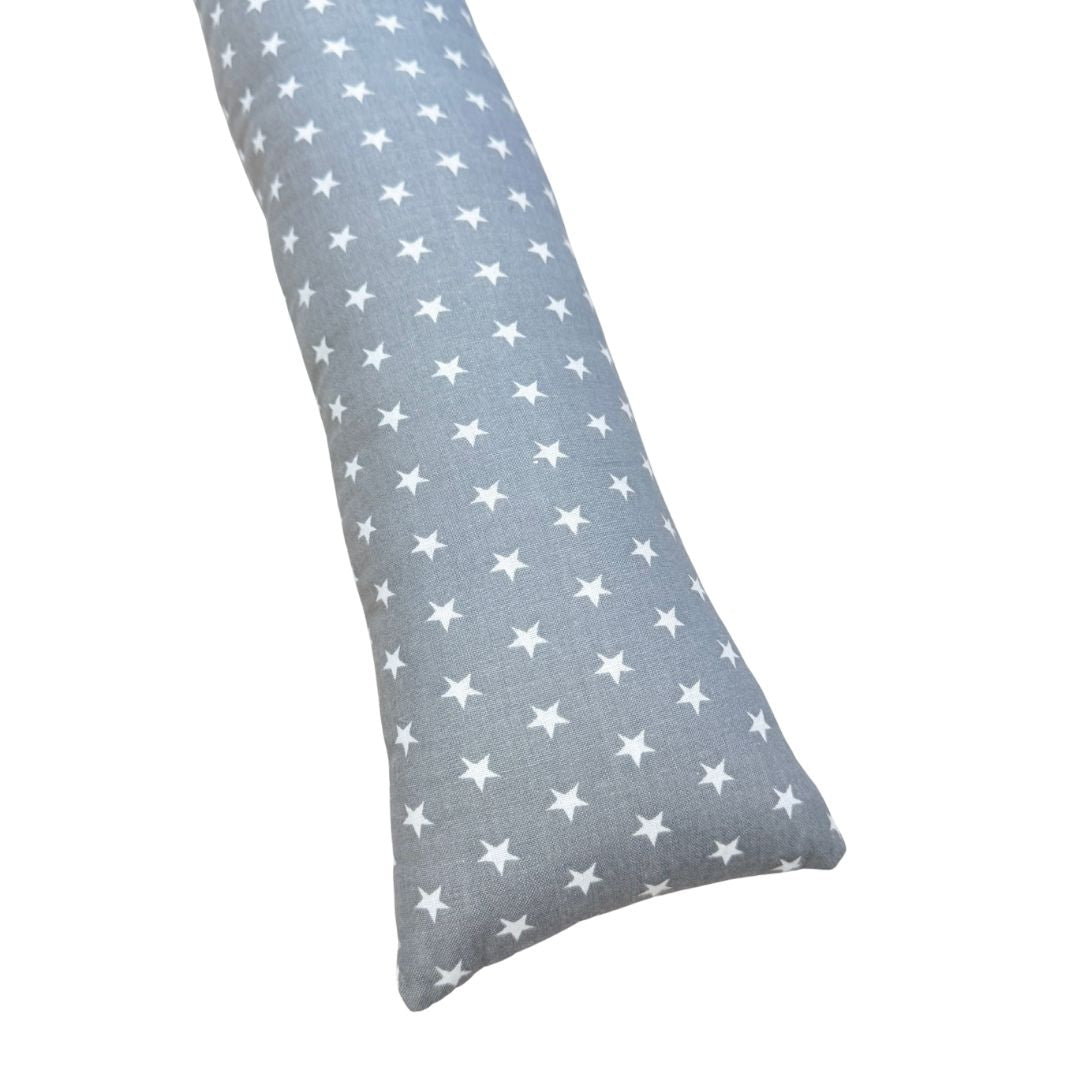 Weihnachtszugluftstopper - Sternmuster