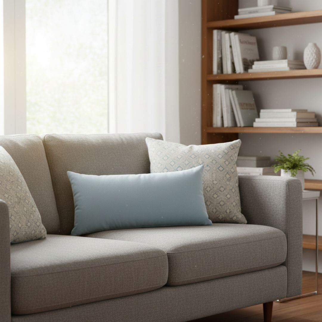 Dekokissen (mit Einlage) 45x45 cm (creme)