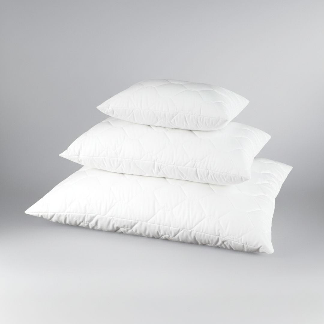 Family Extra - Anti-allergenic quilted pillow - washable at 95 °C - packaged