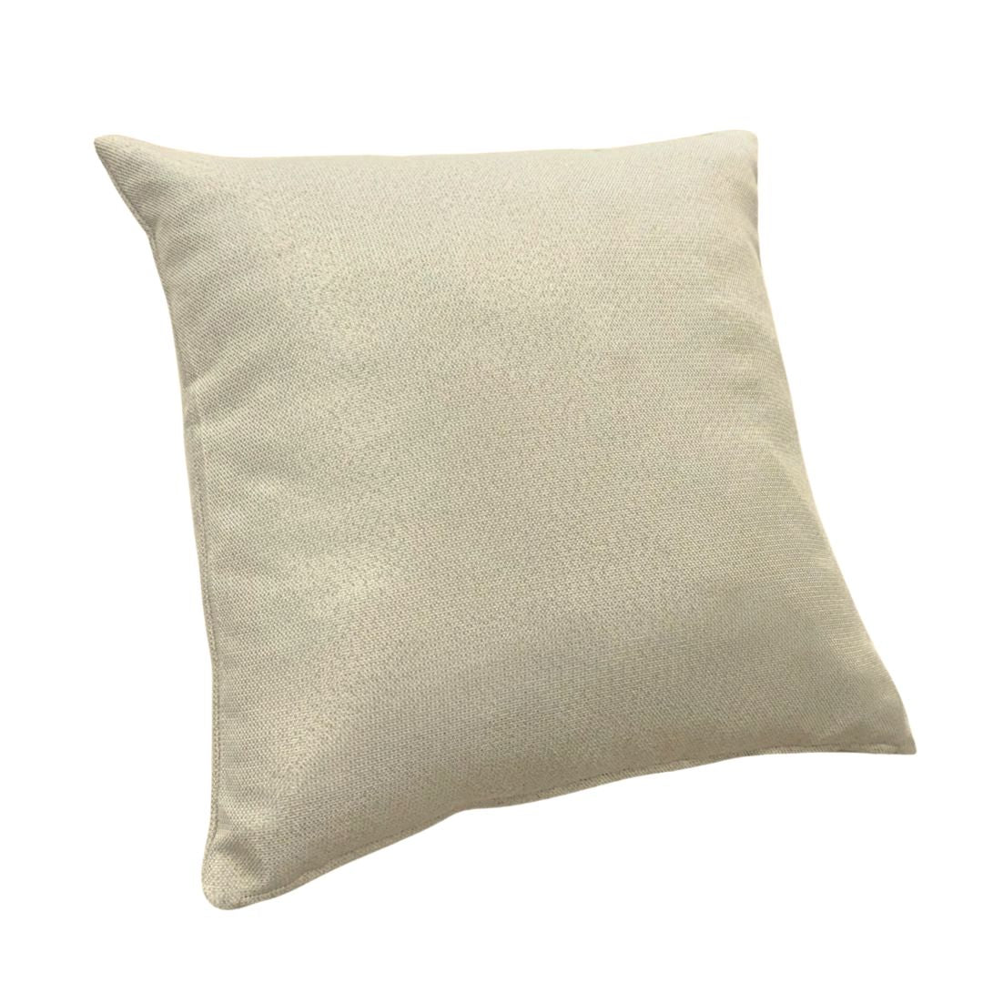 Díszpárna betéttel - Csendes ekrü luxus dekorpárna