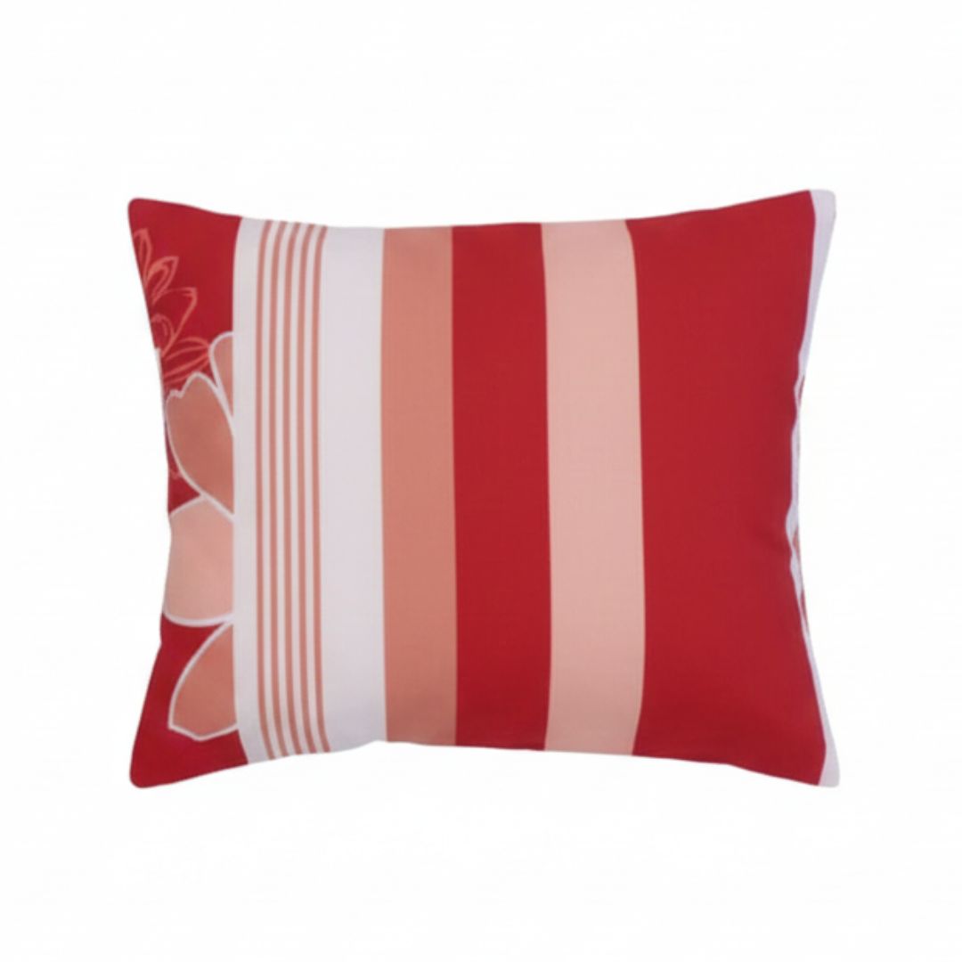 Pamut párnahuzat - Meggypiros/barack