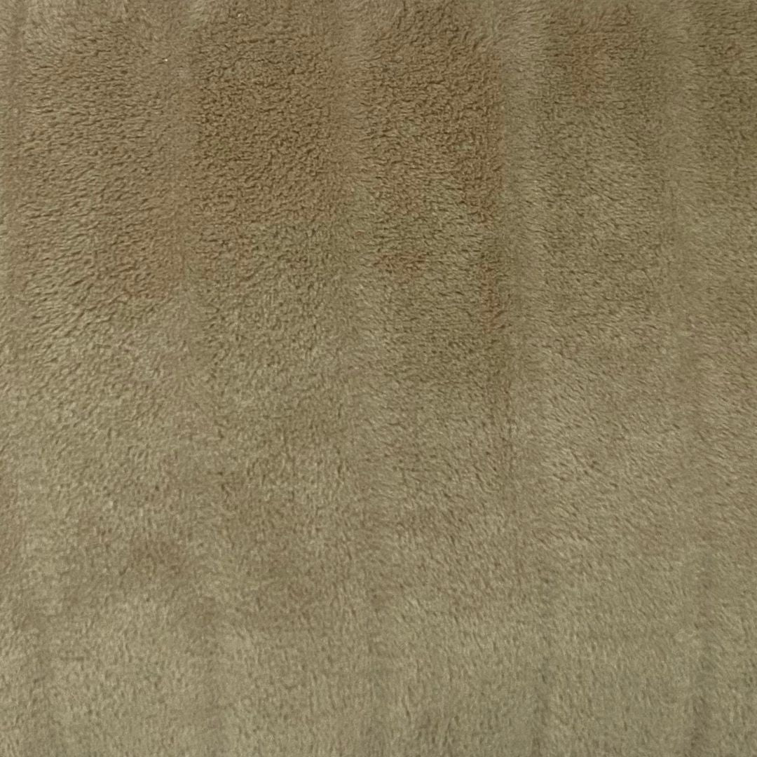 Barna szőrös díszpárna - betéttel - 45x65 cm