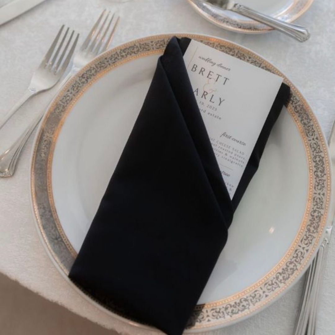 Textile napkin - cream - Premium quality!