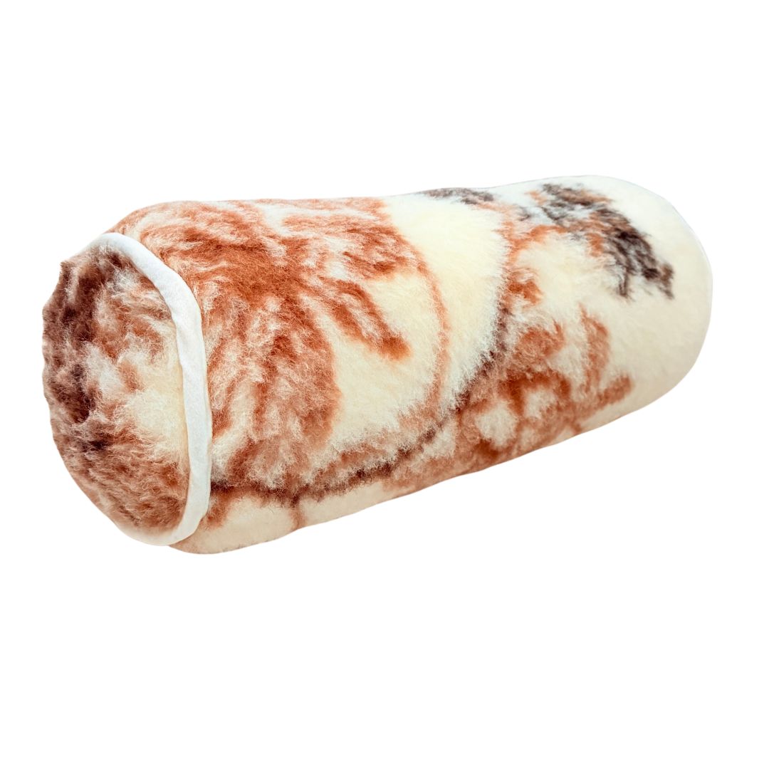 Wollrollkissen - gemustert 520 gr/m2