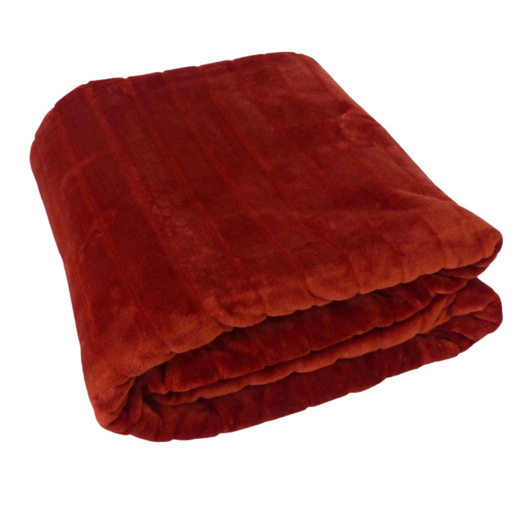 Pléd - Merinos Bordó