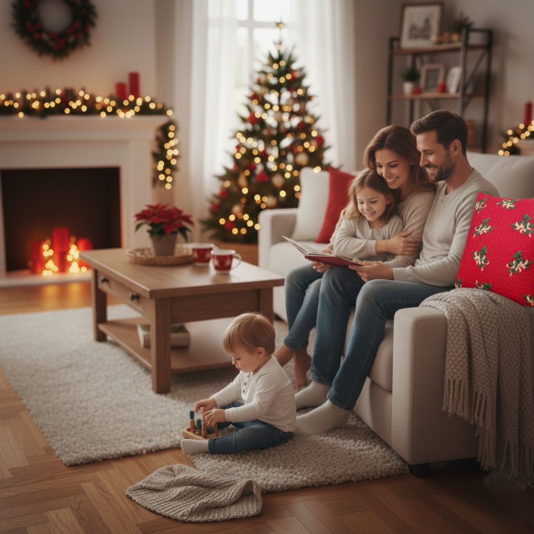 Red star zippered pillow with insert