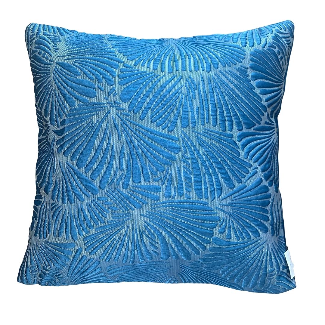 Kagyló bársonyos díszpárna - 45x45 cm