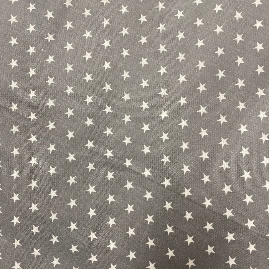 Ovis Bettwäsche-Set - Baumwolle 2-teilig - Graue Sterne