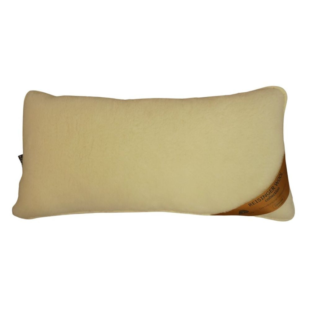 Kaschmir-Wolle Euro-Kissen doppelseitig 550 gr/m2 - 40x80 cm LUXUSQUALITÄT