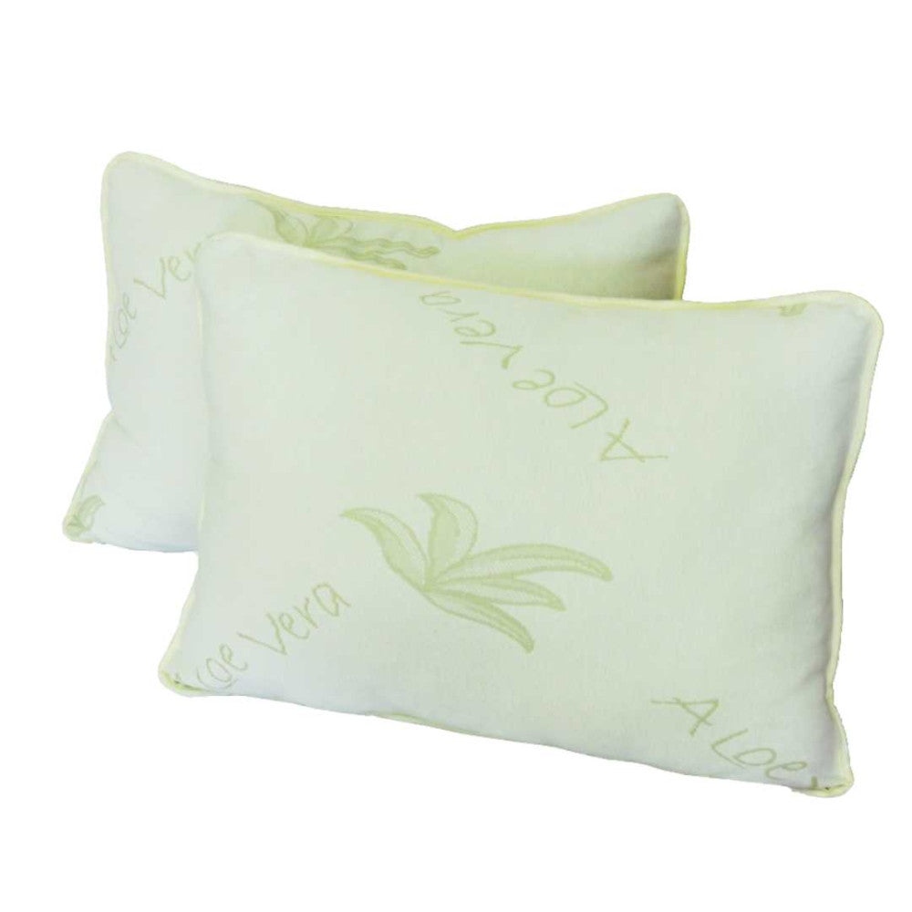 Aloe Vera 1 piece small pillow - adjustable firmness