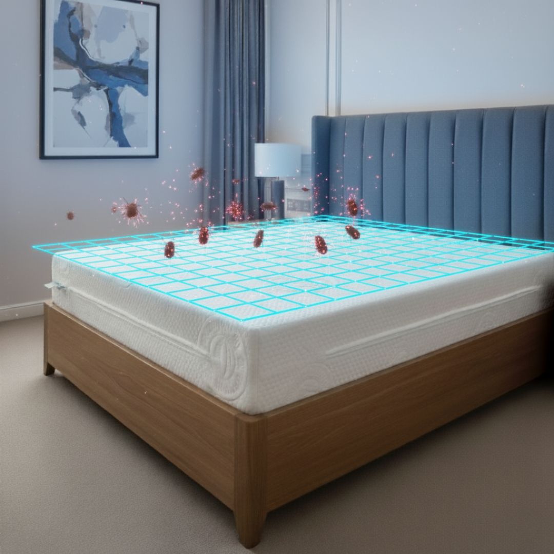 Czingerhome GREENFIRST® Anti Bettwanzen - Matratzenbezug mit Reißverschluss, abnehmbar (gegen Bettwanzen)