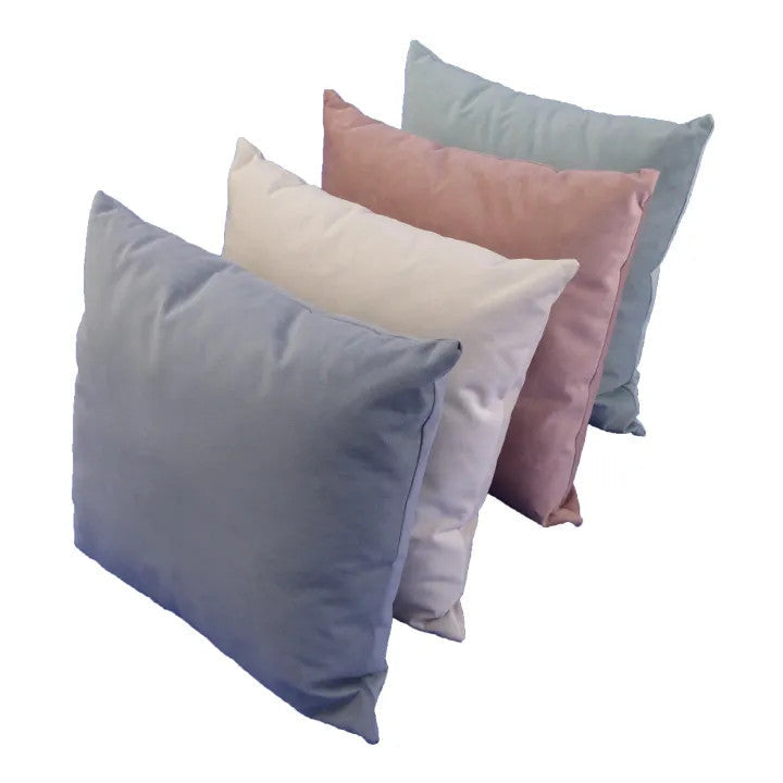 Díszpárna (betéttel) 45x45 cm (türkiz)