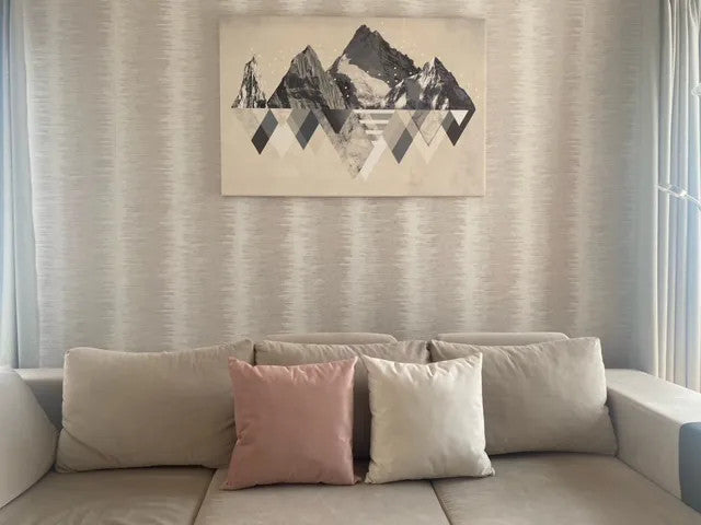 Decorative cushion (with insert) 45x45 (powder pink)