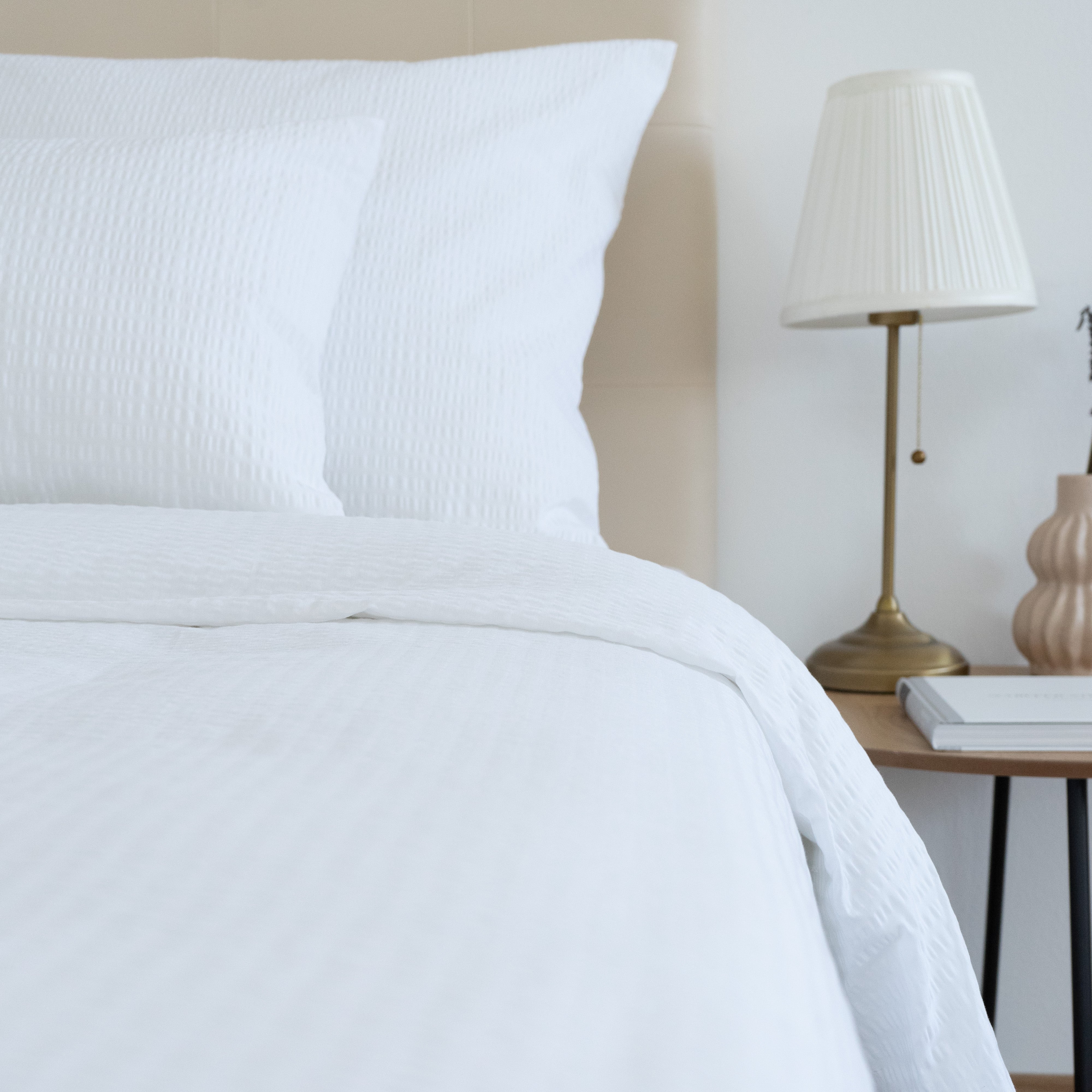 Krepp 100% pamut ágyneműhuzat garnitúra - áthajtós - 3 db-os szett - 130 gr/m2