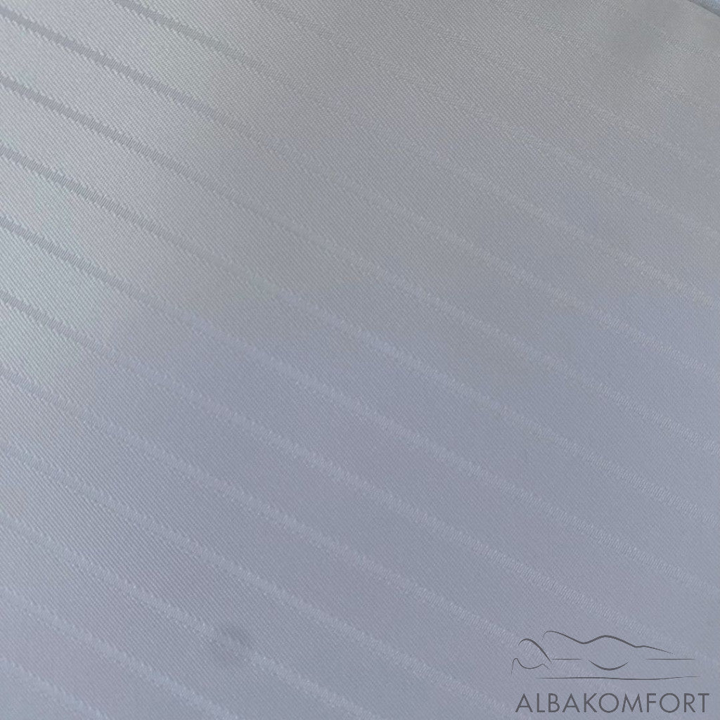 Antiallergén lapos gyerekpárna - fehér csíkos steppelt