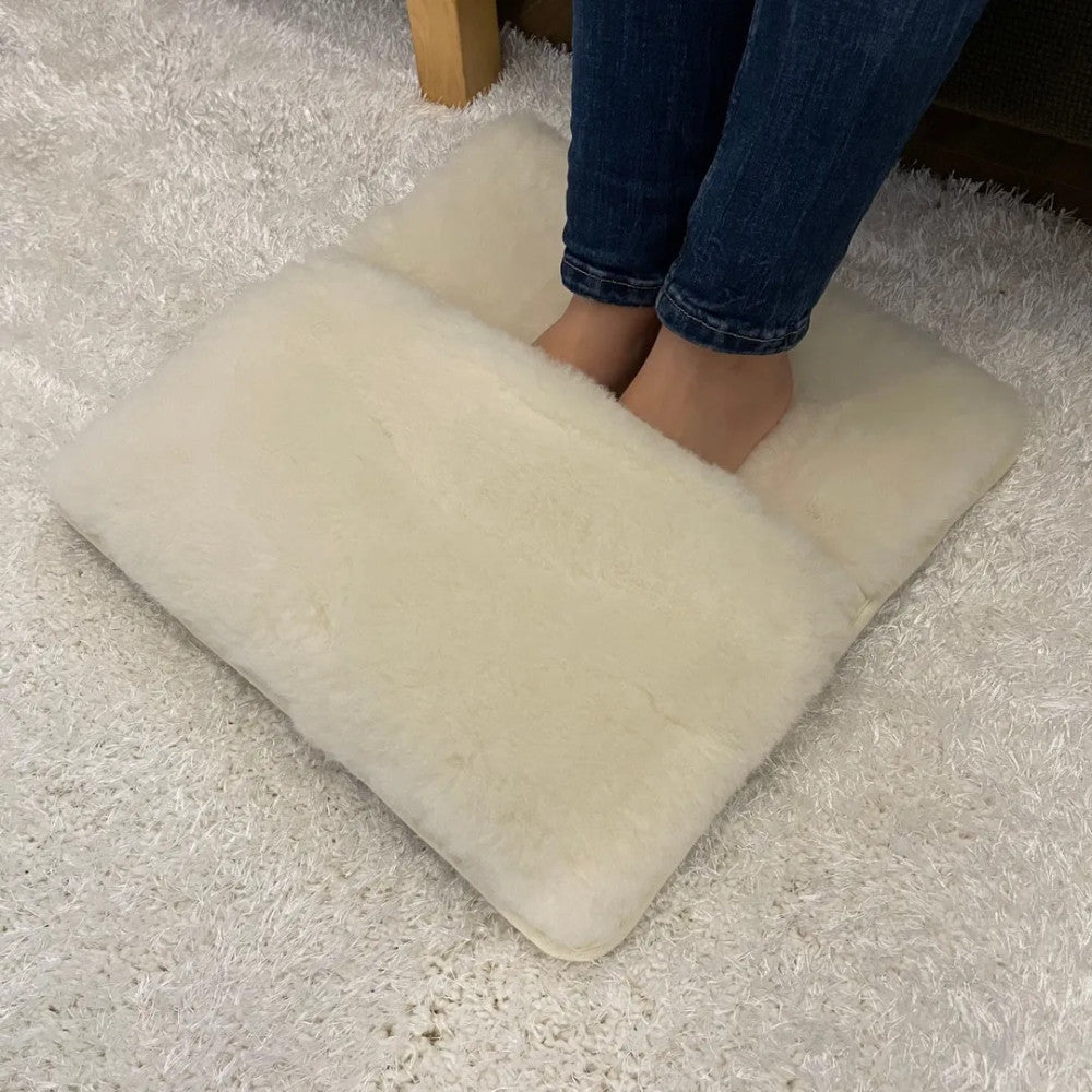 Kaschmir-Wolle-Beinwärmer - 42x42 cm - groß