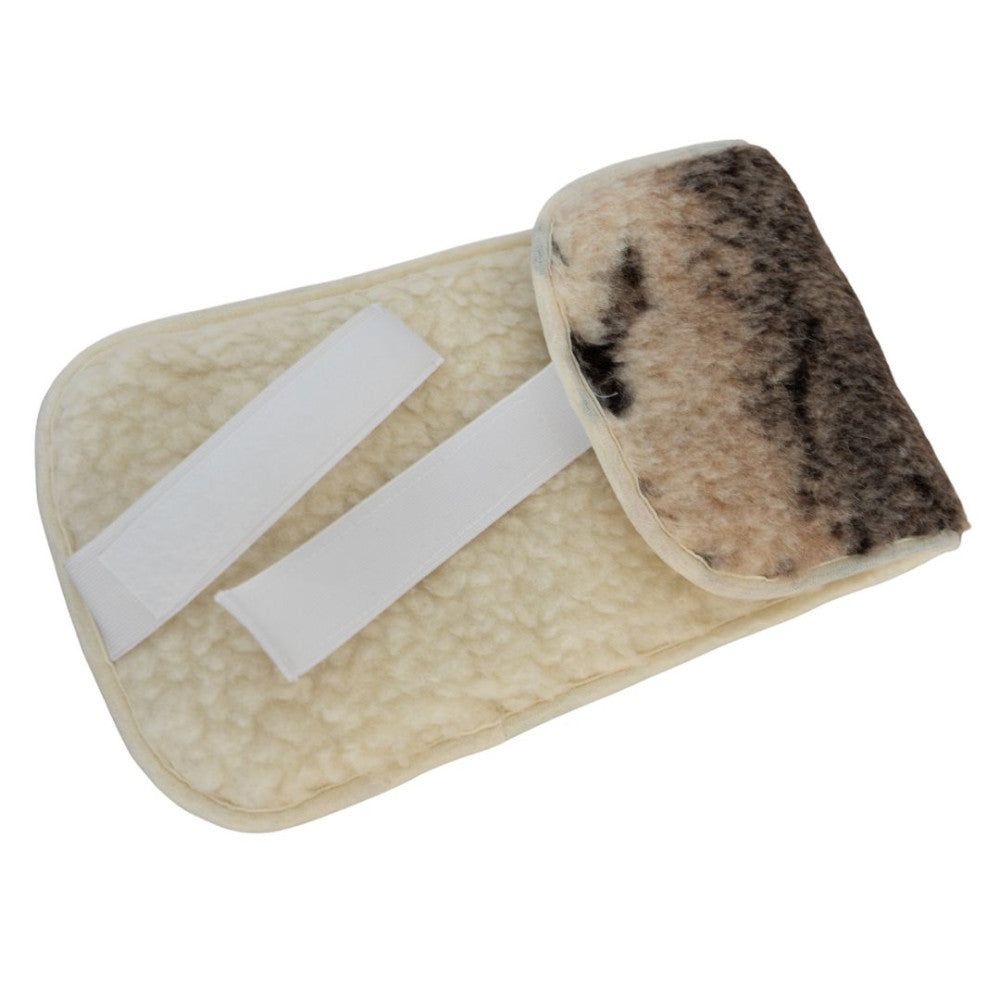 Nierenwärmer aus Wolle - 20x55 cm - mittel - gemustert