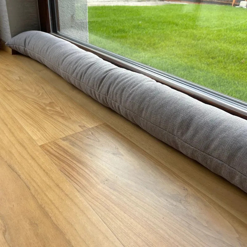 Zugluftstopper Dekor grau