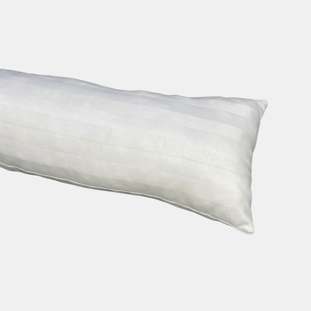 Damask striped draft stopper