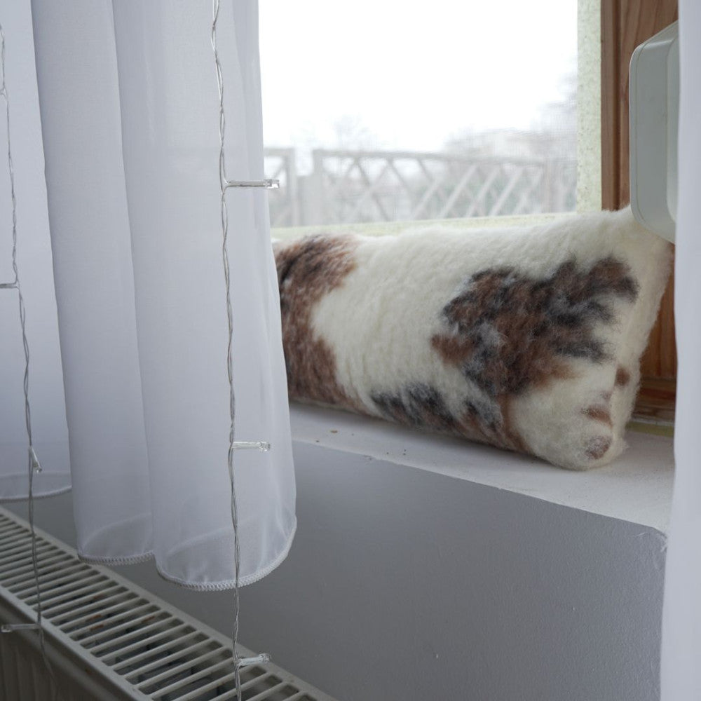 Zugluftstoppermuster aus Wolle – 520 g/m2