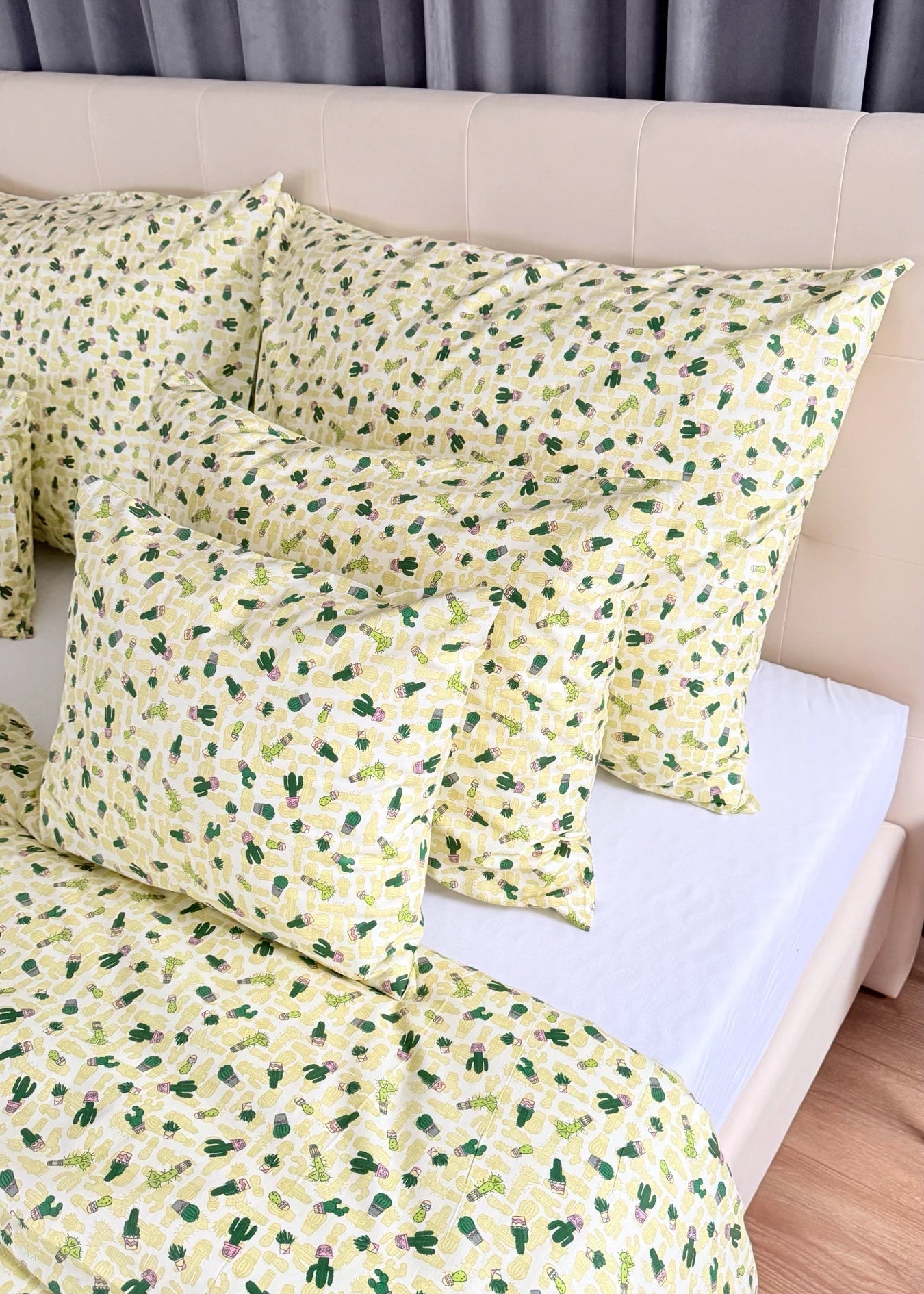 Baumwollbettwäscheset - Blaue Kreise