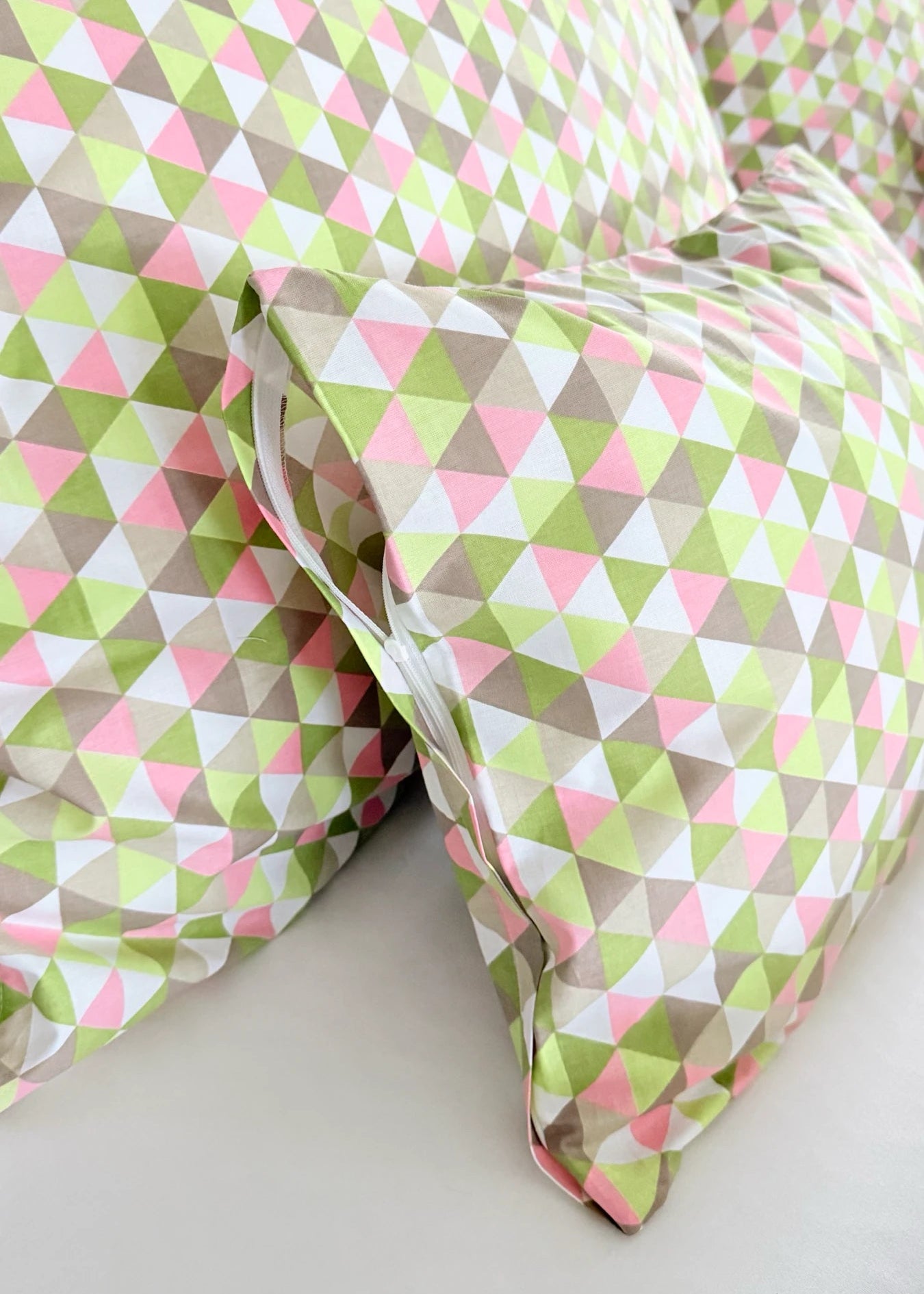 Baumwollbettwäscheset - Blaue Kreise