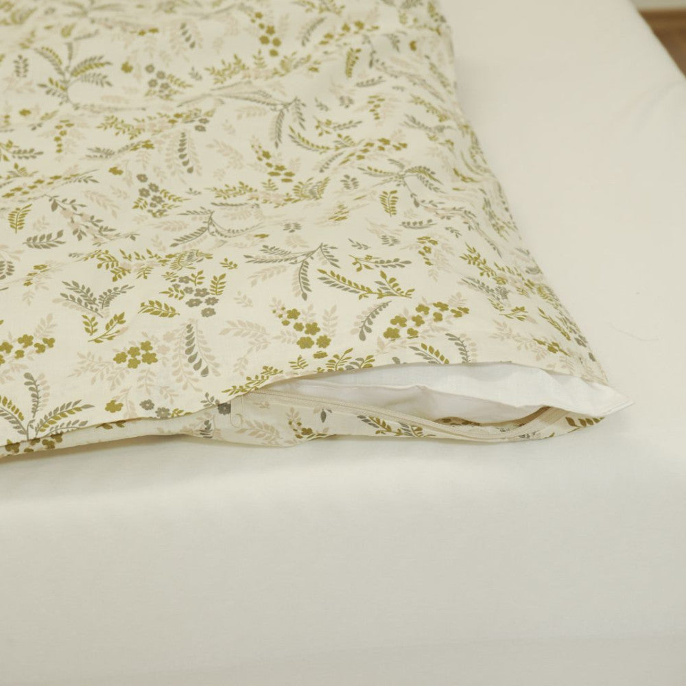 Cotton pillowcase - Pastel small floral pattern