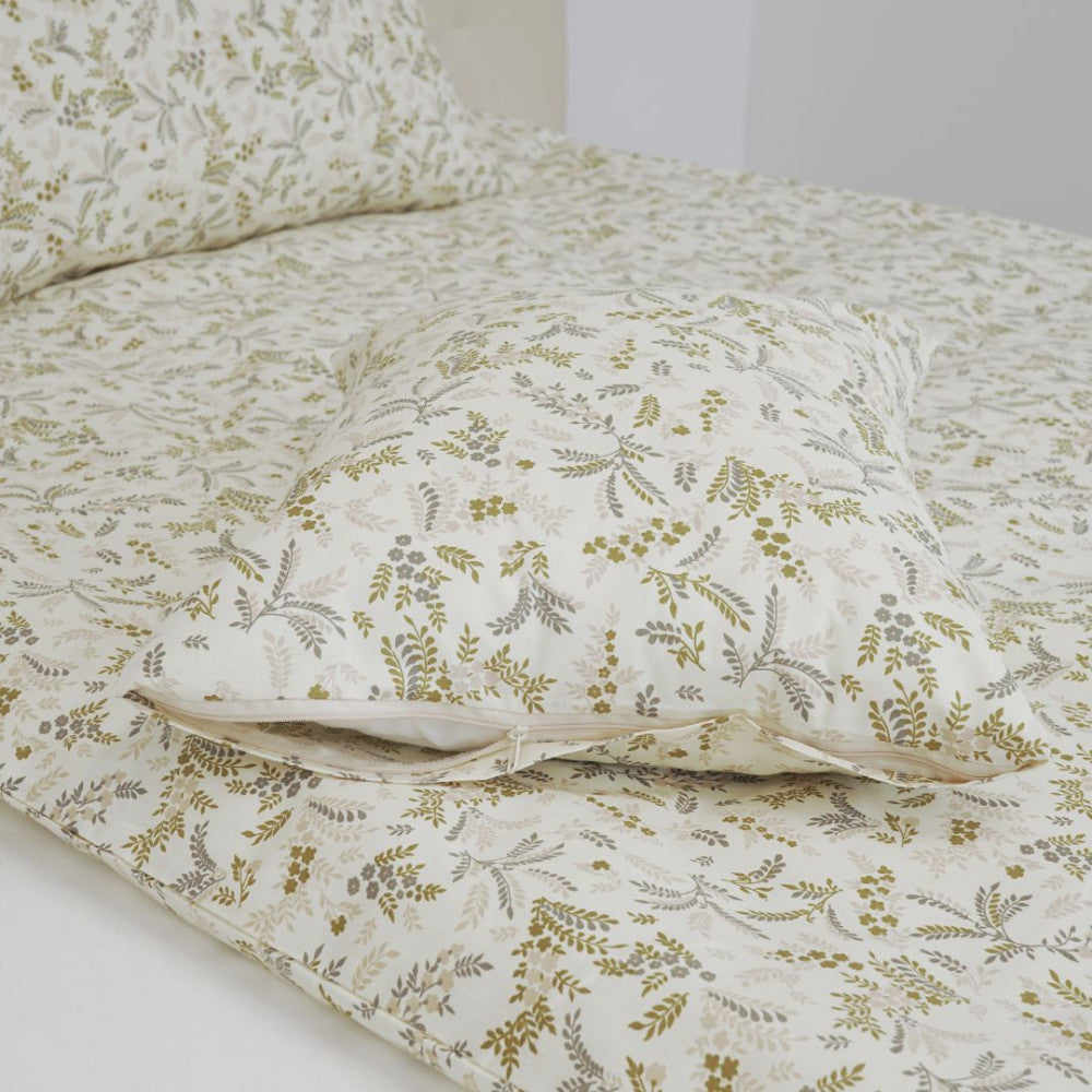 Cotton pillowcase - Pastel small floral pattern