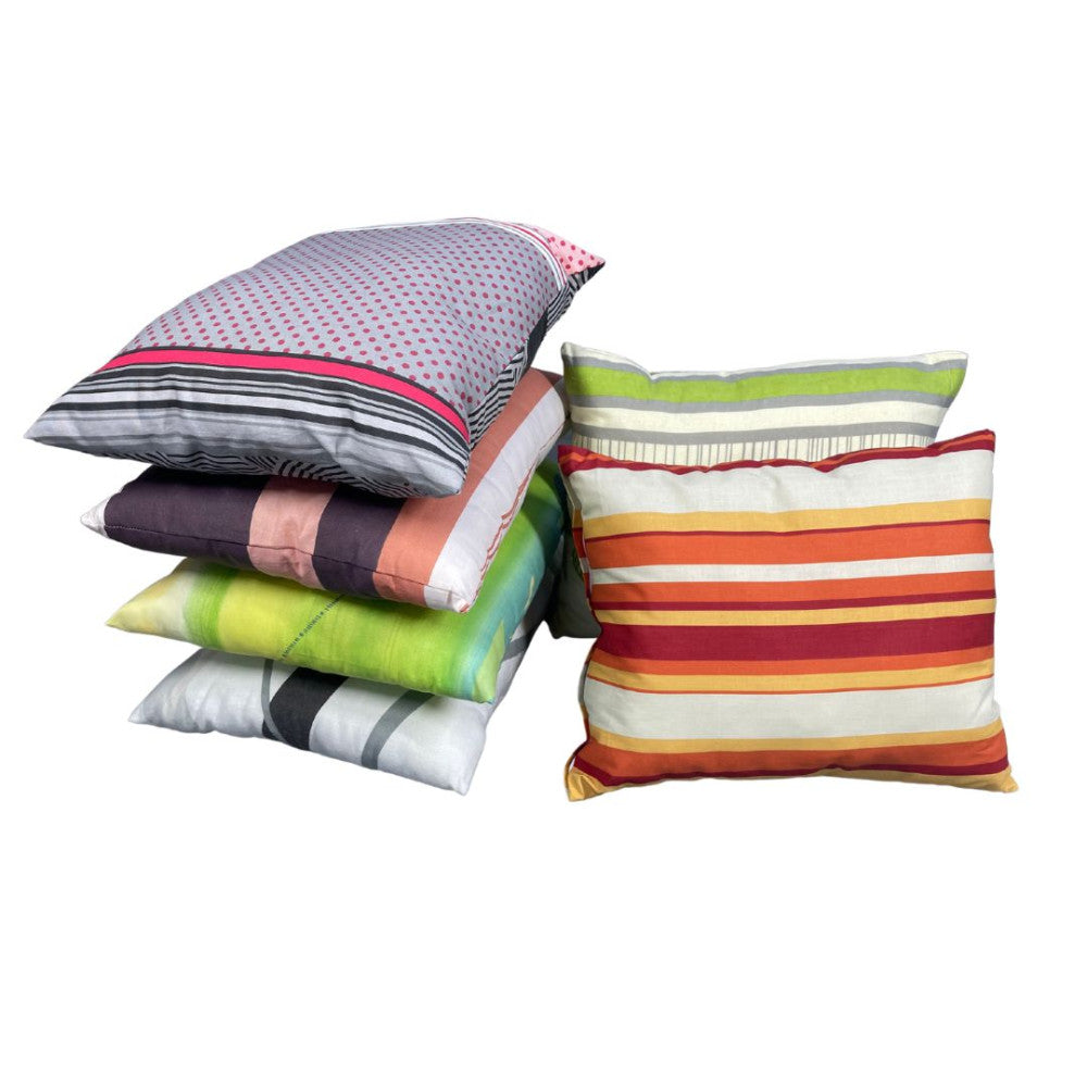 Formbares kleines Kissen – 100 % Baumwolle – mit wechselnden Farben – 1 Stk.