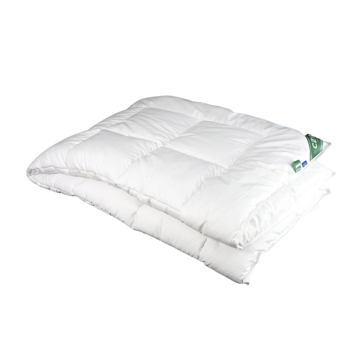 Allergie "STOP" Antiallergische normal dicke 4-Jahreszeiten-Bettdecke mit Einfassband - 1000 g - verpackt