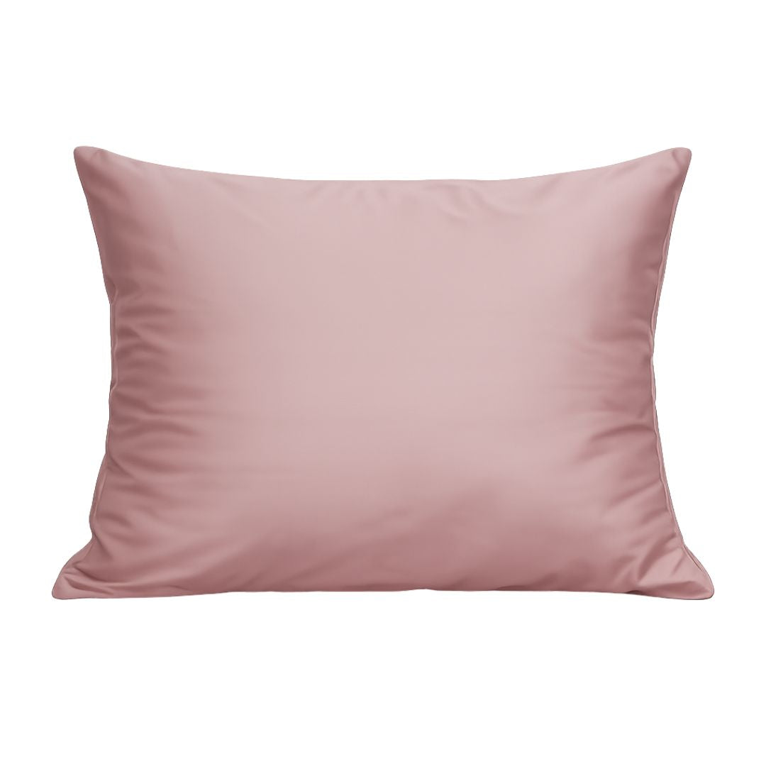 Mauvefarbener Satin-Kissenbezug – TC 250