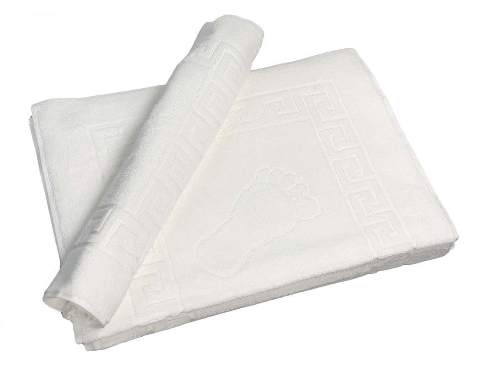 Kádkilépő - fehér tappancsos - 600 gr/m2 - csomagos