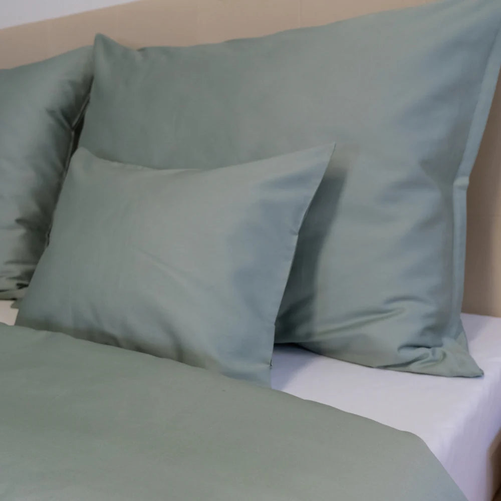 Mauvefarbener Satin-Kissenbezug – TC 250