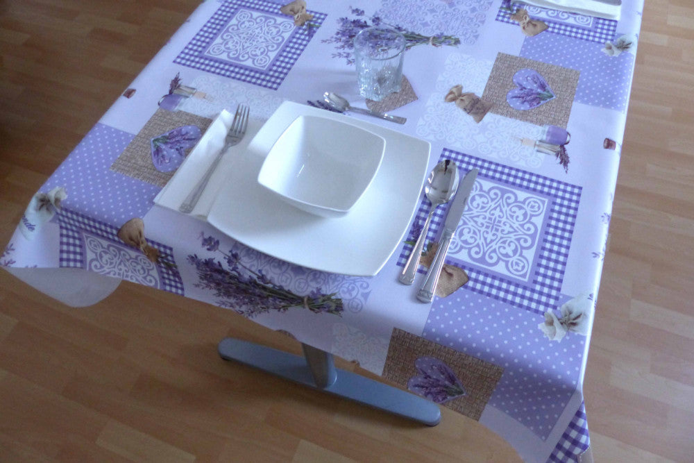 Viaszosvászon asztalterítő - Prémium minőség! - Levendula