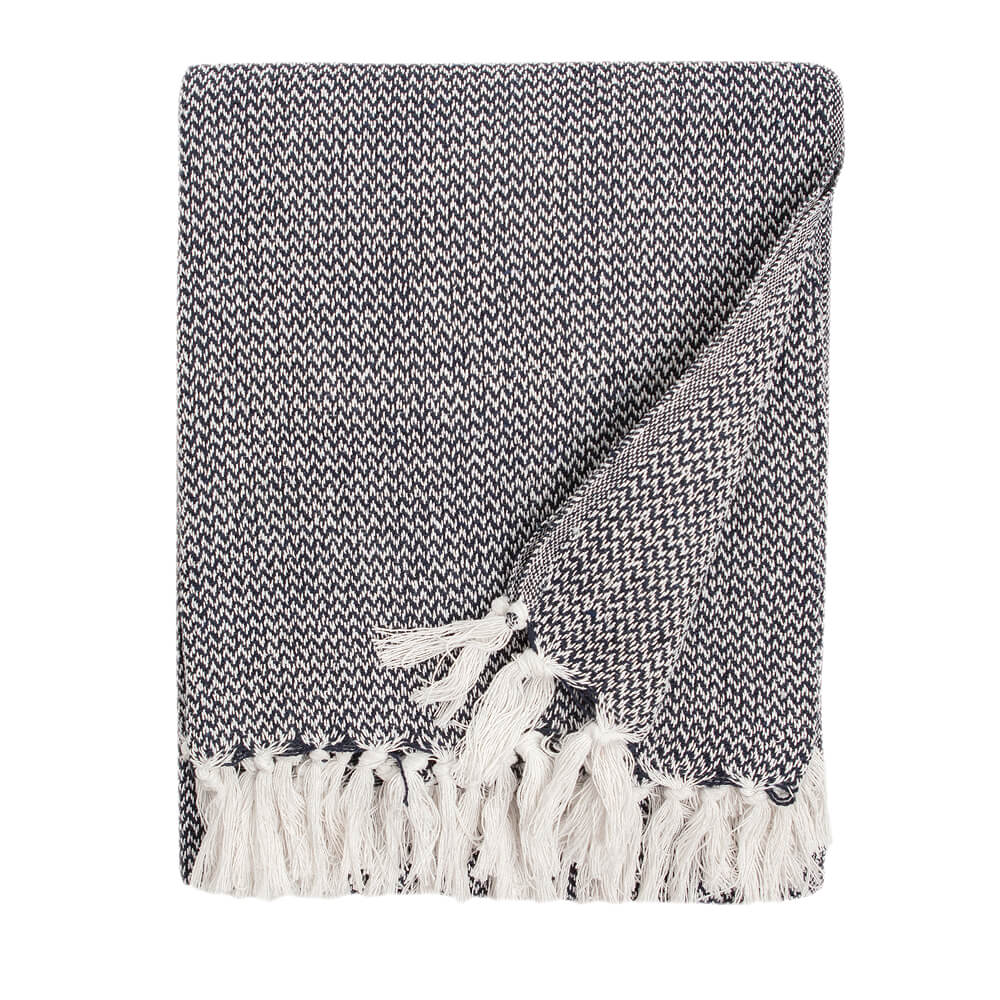 Beige polka dot bedspread