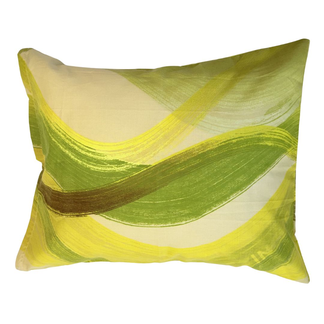 Pamut kispárnahuzat - Napfényes olíva