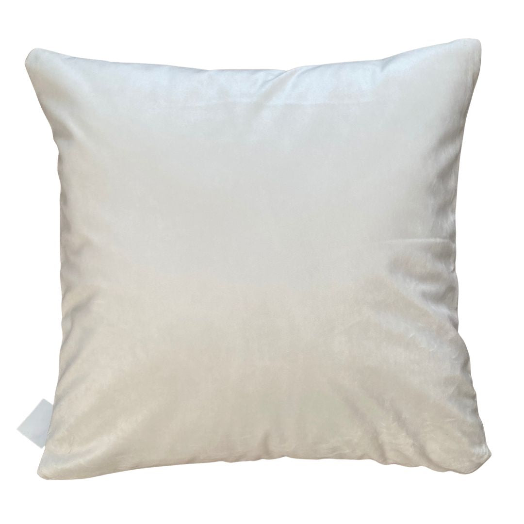 Branch velvet decorative pillow - 45x45 cm