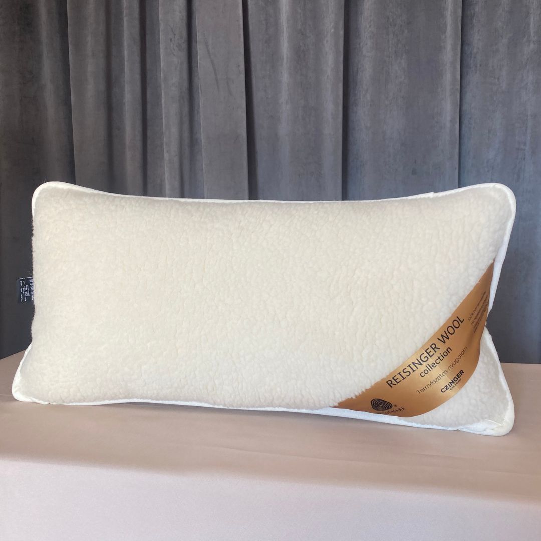 Wool Euro pillow double-sided 600 gr/m2 - 40x80 cm