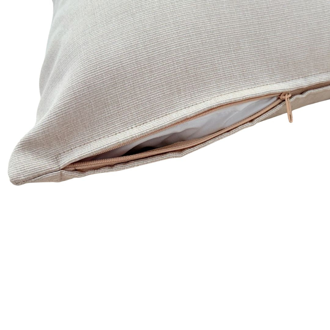 Díszpárna betéttel - Latte light dekorpárna