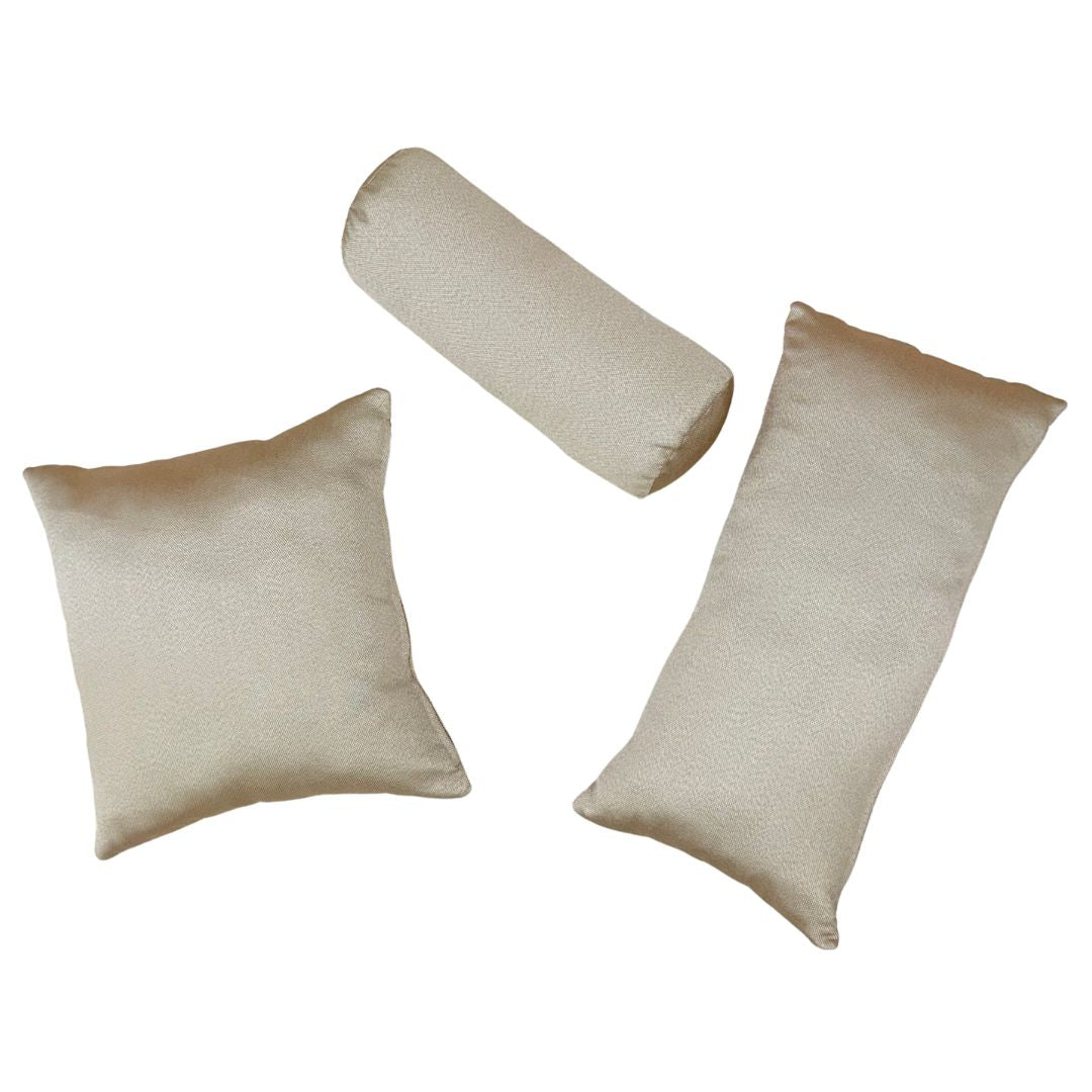 Decorative cushion (with insert) 45x45 cm (cream)