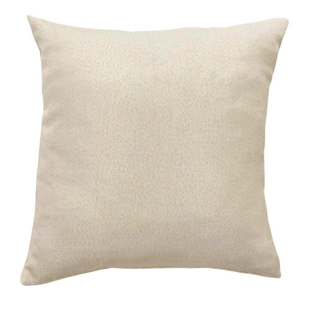 Díszpárna betéttel - Csendes ekrü luxus dekorpárna