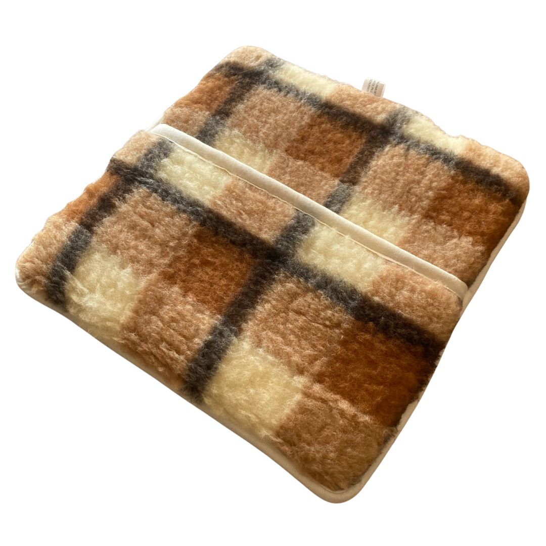 Woll-Beinwärmer - 42x42 cm - groß