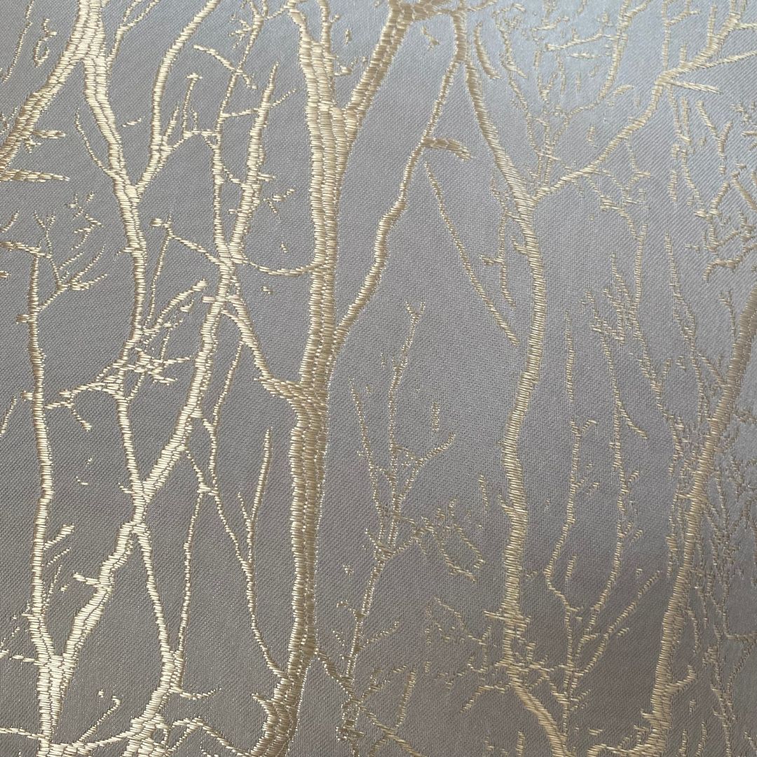 Branch velvet decorative pillow - 45x45 cm