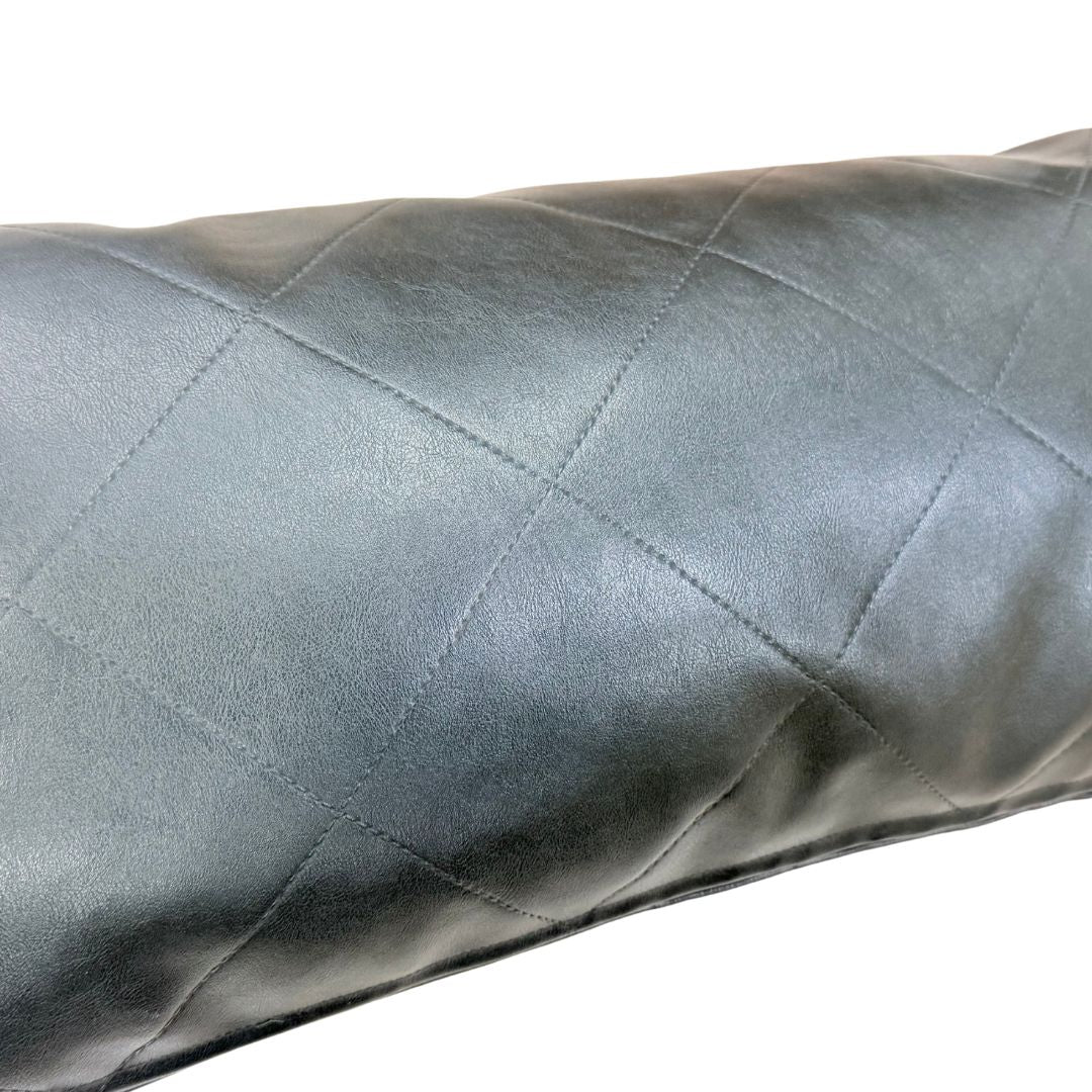 Decorative pillow, with insert - zippered - Silver