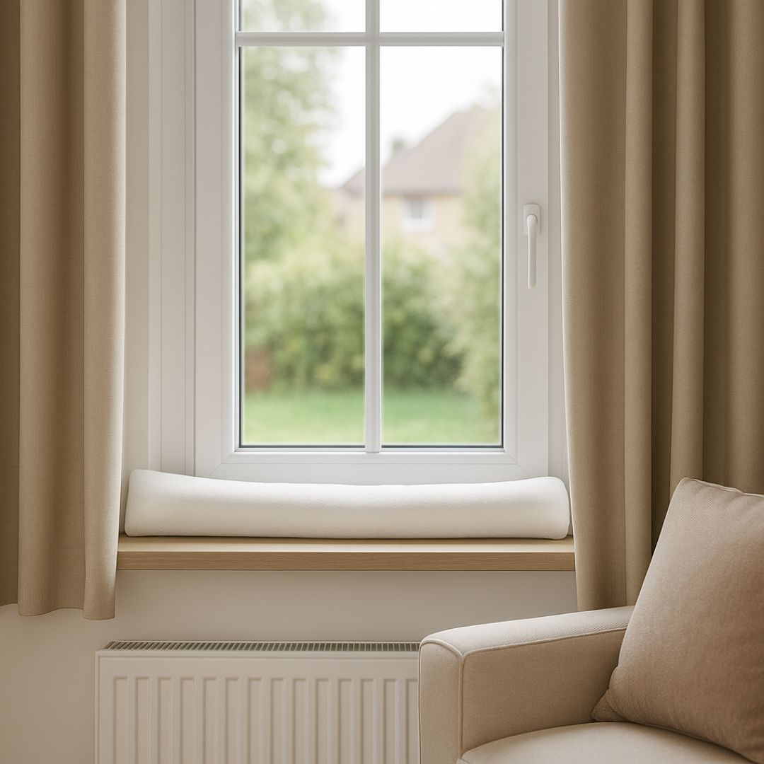 Natúr magában mintás huzatfogó